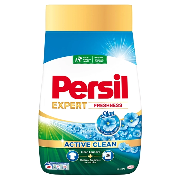 PERSIL PRAŠKASTI DETERDŽENT ZA VEŠ ACTIVE CLEAN SILAN 36 PRANJA 2.7KG