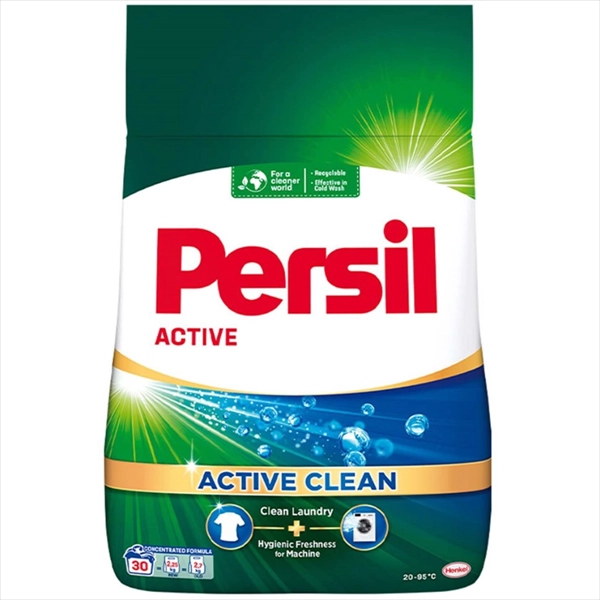 PERSIL PRAŠKASTI DETERDŽENT ZA VEŠ ACTIVE CLEAN 30 PRANJA 2.25KG