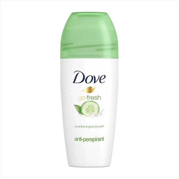 DOVE DEO ROLL-ON GO FRESH CUCUMBER&GREEN TEA WOMEN 50ML