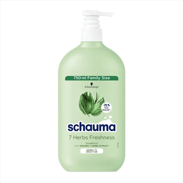 SCHAUMA ŠAMPON ZA KOSU 7 HERBS PUMPICA 750ML