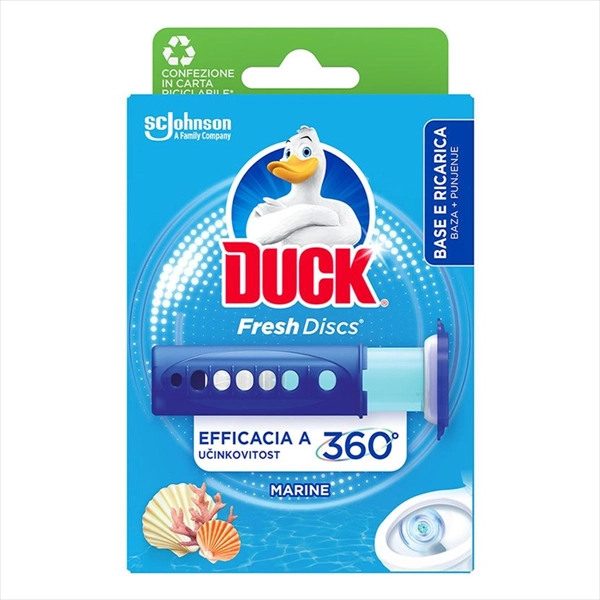 DUCK OSVEŽIVAČ WC ŠOLJE FRESH DISCS MARINE 36ML