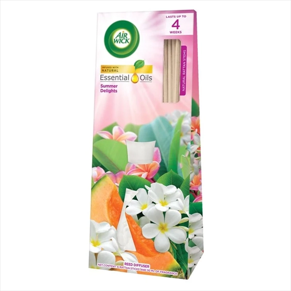 AIRWICK OSVEŽIVAČ PROSTORA MIRISNI ŠTAPIĆI SUMMER DELIGHTS 30ML