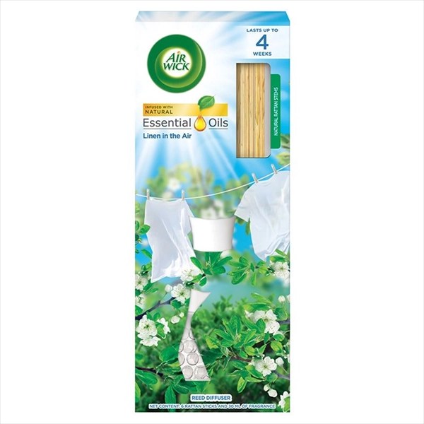AIRWICK OSVEŽIVAČ PROSTORA MIRISNI ŠTAPIĆI LINEN IN THE AIR 30ML