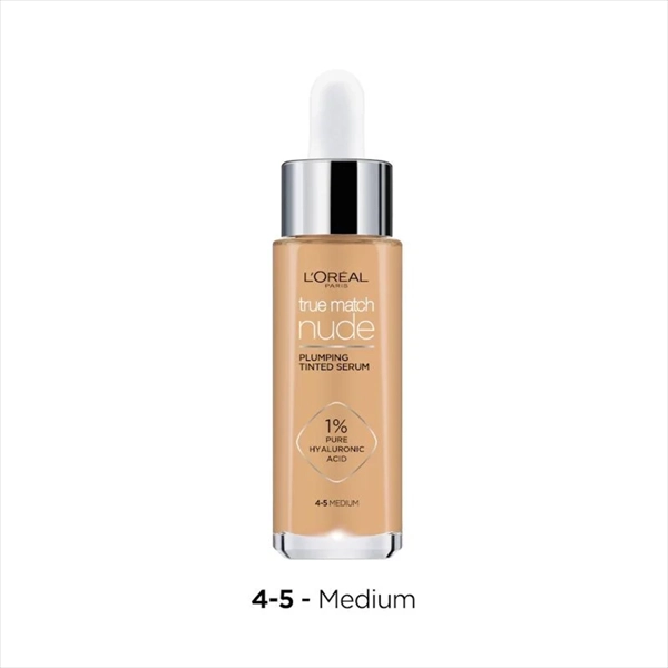 L'OREAL TONIRANI SERUM TRUE MATCH NUDE 4-5 MEDIUM 30ML
