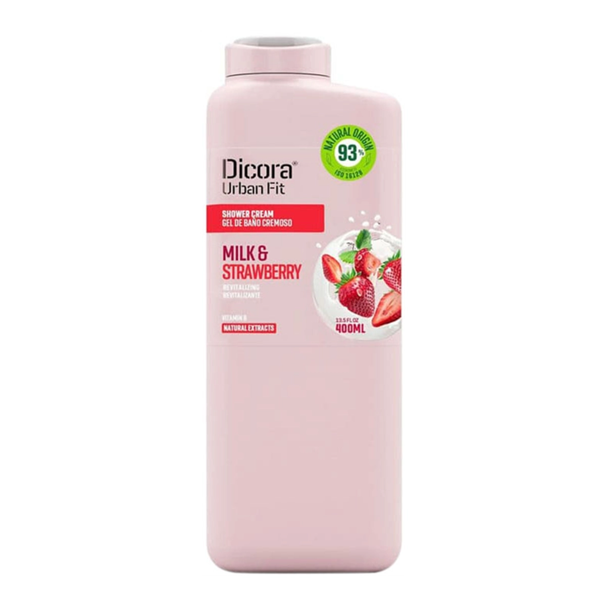 DICORA URBAN FIT KREMASTI GEL ZA TUŠIRANJE MILK&STRAWBERRY 400ML