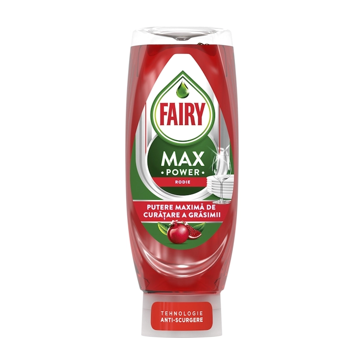 FAIRY TEČNI DETERDŽENT ZA SUDOVE MAX POWER POMEGRANATE 545ML