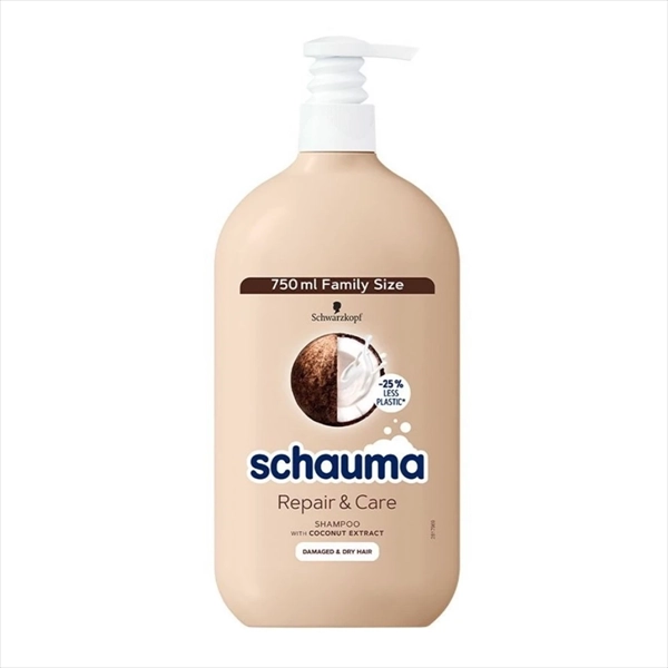SCHAUMA ŠAMPON ZA KOSU REPAIR&CARE PUMPICA 750ML