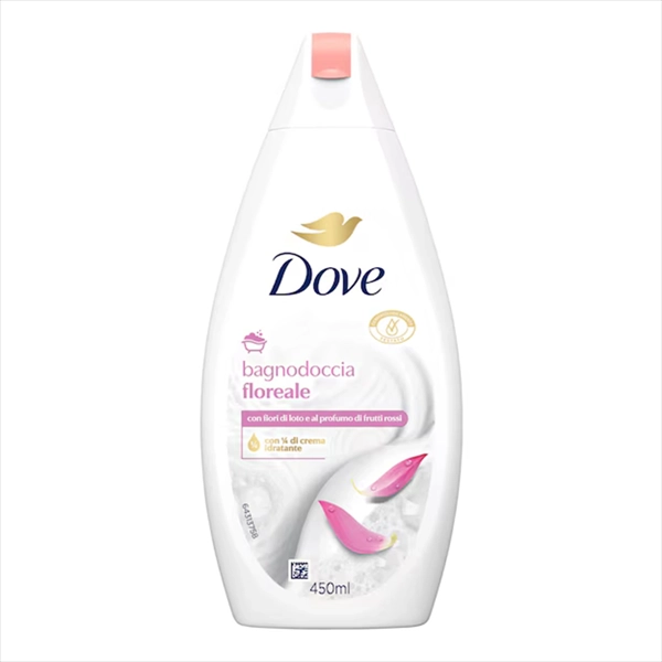 DOVE GEL ZA TUŠIRANJE LOTUS FLOWER&RED FRUIT 450ML
