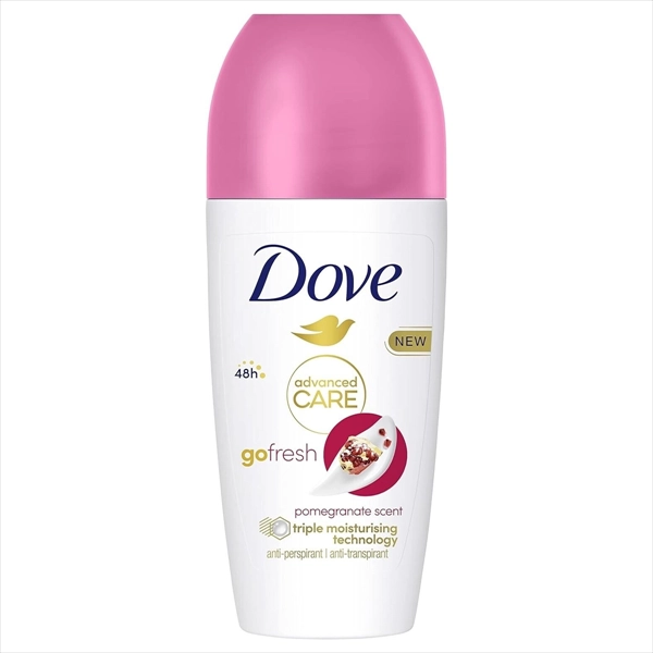 DOVE DEO ROLL-ON GO FRESH ADVANCED CARE POMEGRANATE WOMEN 50ML