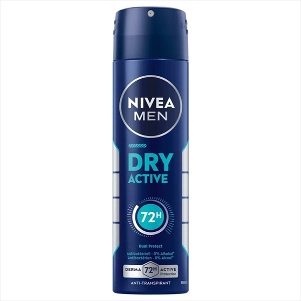NIVEA MEN DEO SPREJ DRY ACTIVE 150ML