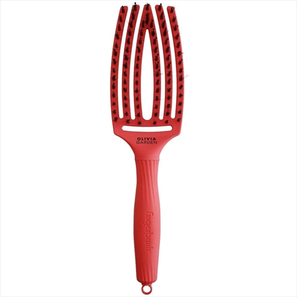 OLIVIA GARDEN ČETKA ZA KOSU FINGERBRUSH RED CONFIDENCE