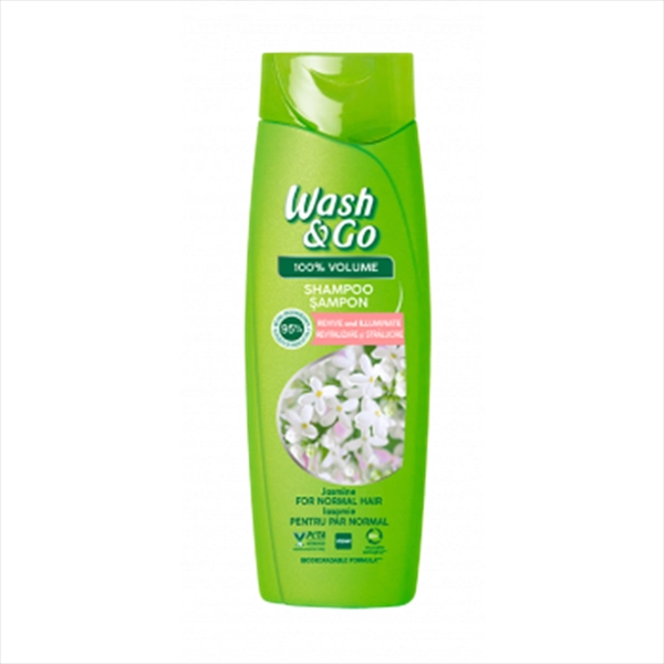 WASH&GO SAM.JASMINE 360ML