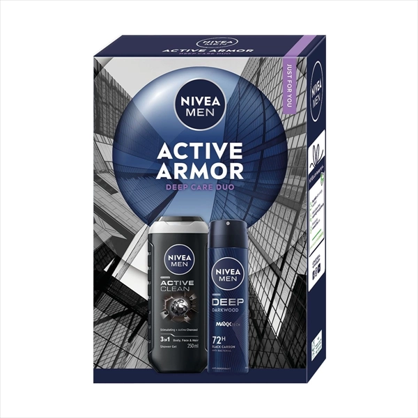 NIVEA SET M ACTIVE ARMOR 2/1