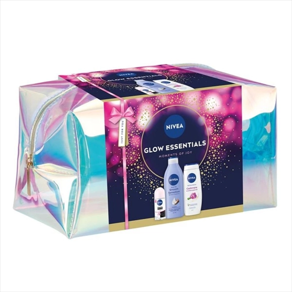 NIVEA SET W GLOW ESSENTIALS 4/1