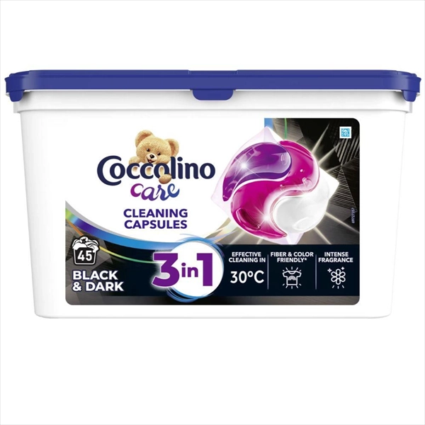 COCCOLINO KAPSULE ZA PRANJE VEŠA BLACK&DARK 3U1 45KOM
