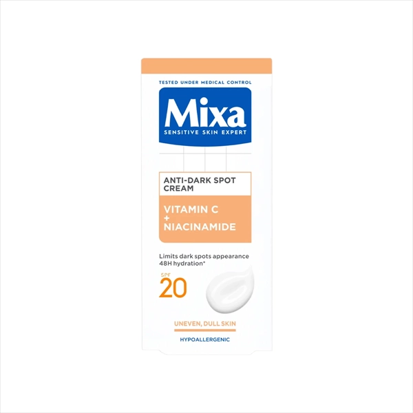 MIXA KREMA ZA LICE PROTIV TAMNIH FLEKA VITAMIN C+NIACINAMID SPF20 50ML