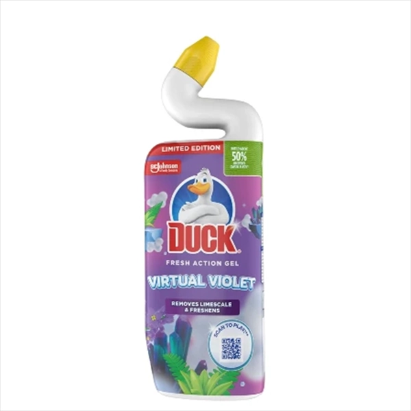 DUCK WC GEL VIRTUAL VIOLET 750ML