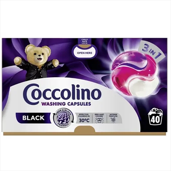COCCOLINO KAPSULE ZA VES BLACK 40/1