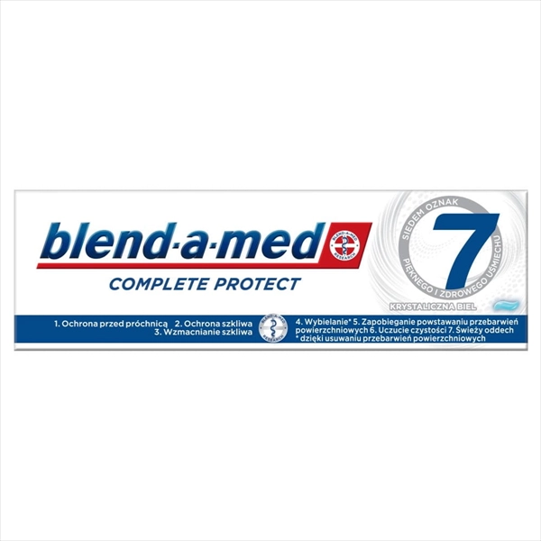 BLEND-A-MED ZP COMPLETE PROTECT CRYSTAL WHITE 75