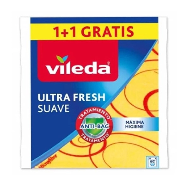 VILEDA VIŠENAMENSKA KRPA ULTRA FRESH ANTIBAKTERIJSKA 1+1