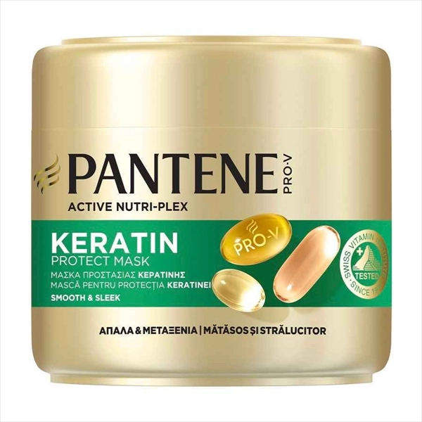 PANTENE PRO-V MASKA ZA KOSU SMOOTH&SLEEK KERATIN PROTECT 300ML