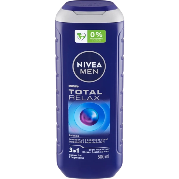 NIVEA GEL 500ML M TOTAL RELAX