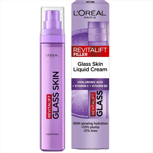 LOREAL KREMA REVITALIFT FILLER GLASS SKIN LIQUID 50ML