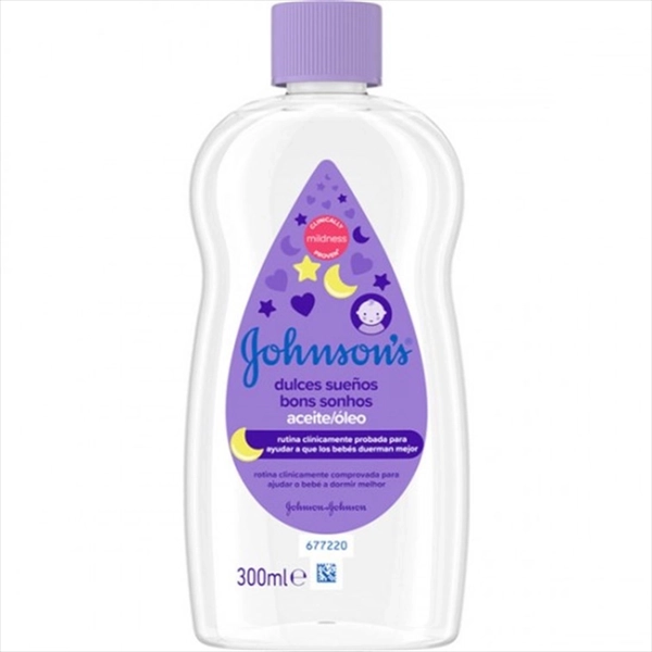 JOHNSON 300ML BABY OIL BEDTIME LAVANDA